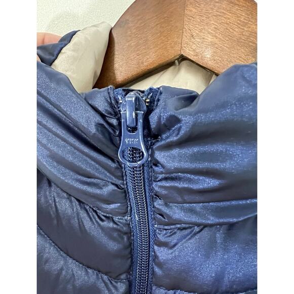 Bernardo Womens Blue Goose Down Puffer Vest Size Medium - Picture 3 of 12